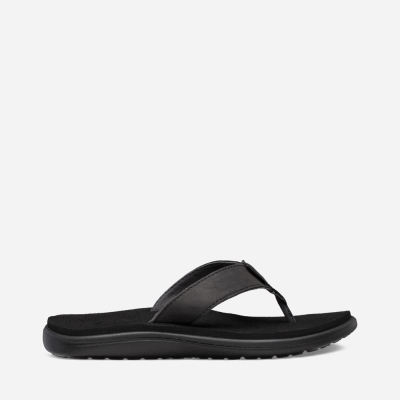 Teva Voya Leather Women's Flip Flops South Africa - VIQ786421